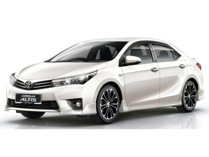 What is the price of toyota corolla in india