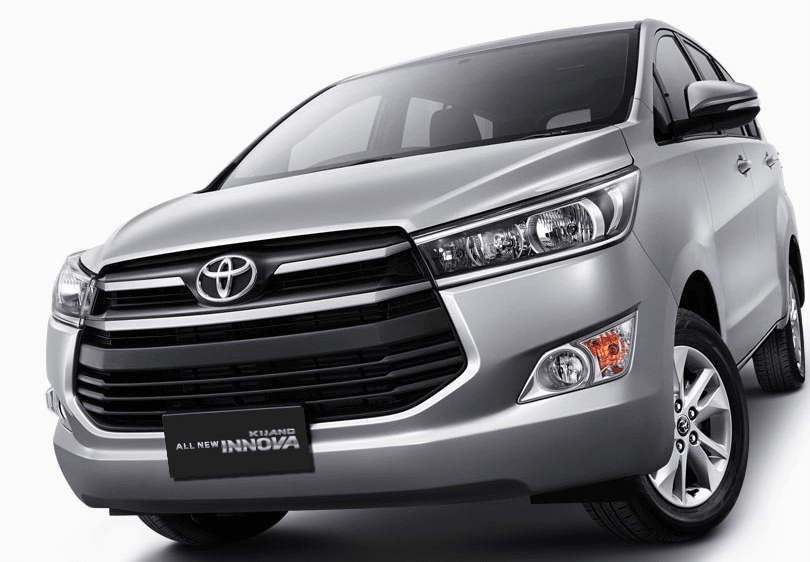 How much is toyota innova in india