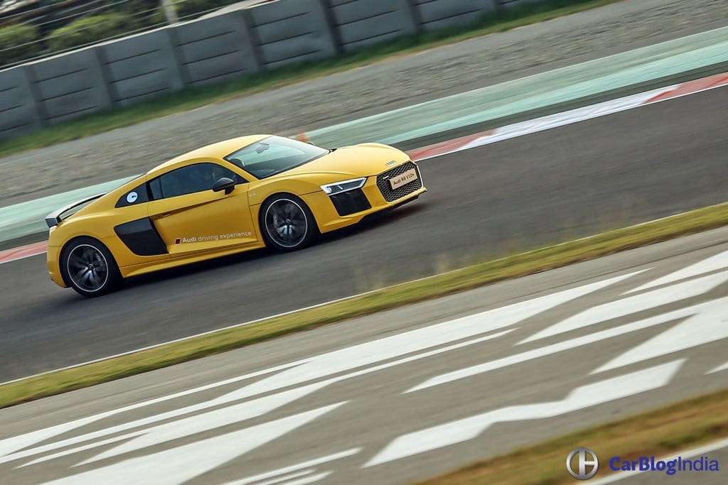 audi r8 track car