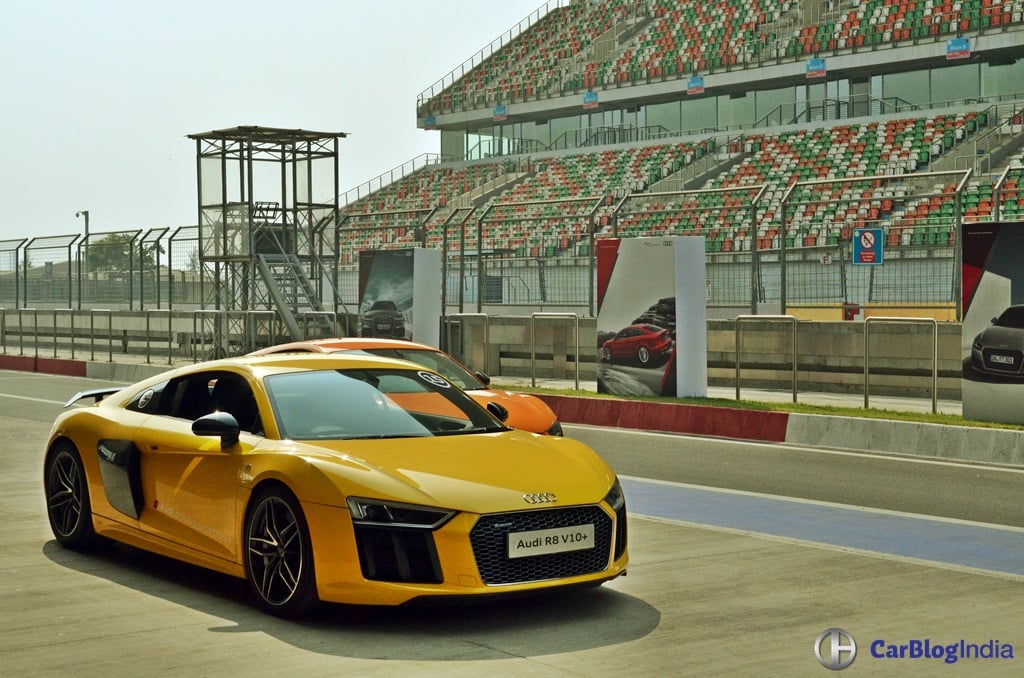 audi r8 track car