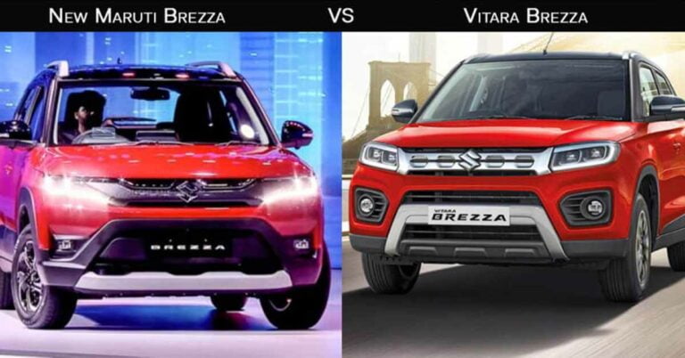 New Maruti Brezza Vs Vitara Brezza Comparison Car Blog India