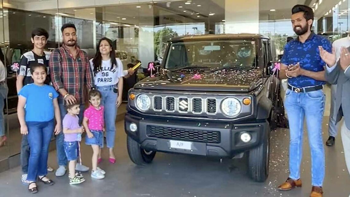 Maruti Jimny Deliveries Begin Video From First Delivery Car Blog India