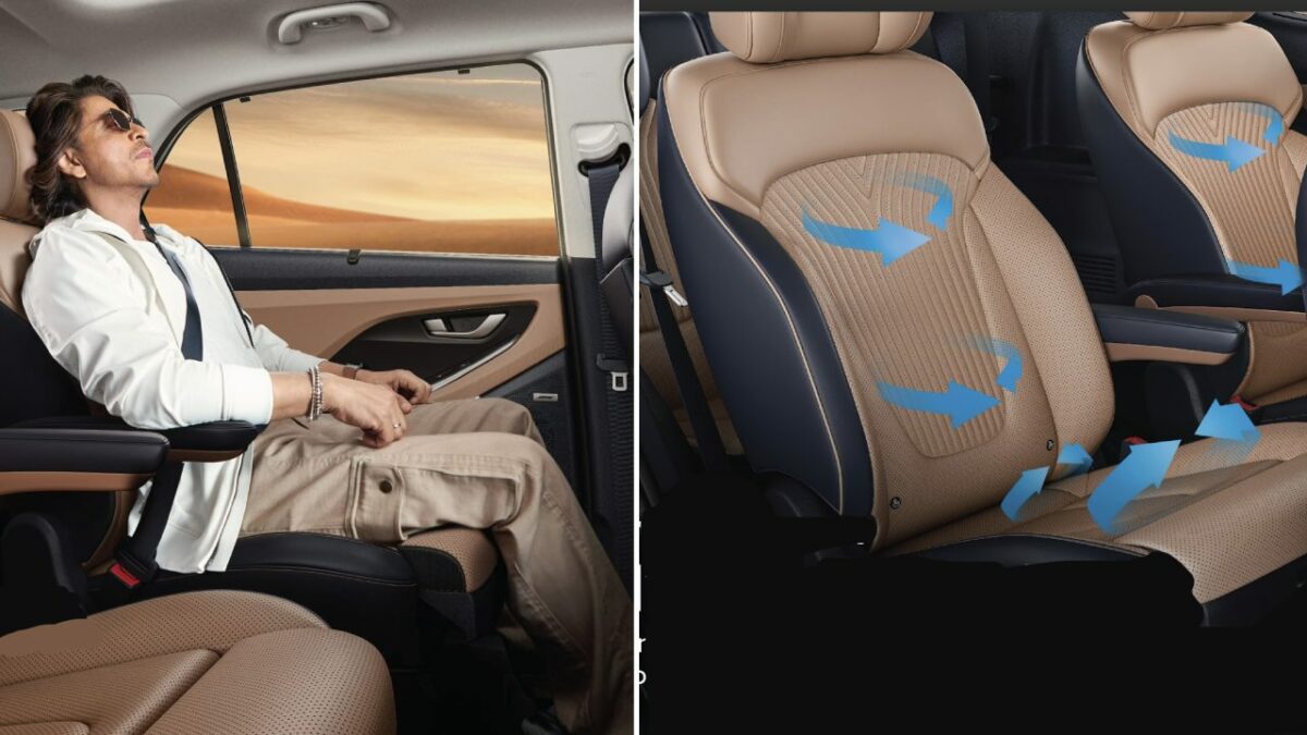 2024 Hyundai Alcazar Facelift Gets 2nd Row Ventilated Seats