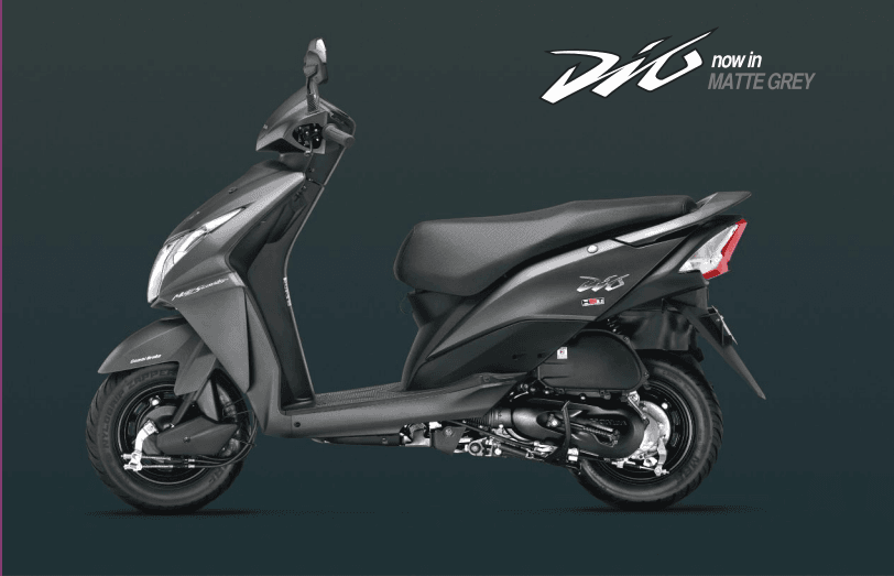 dio scooty black colour