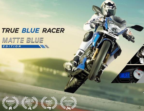 Tvs Apache 180 Blue Colour Price