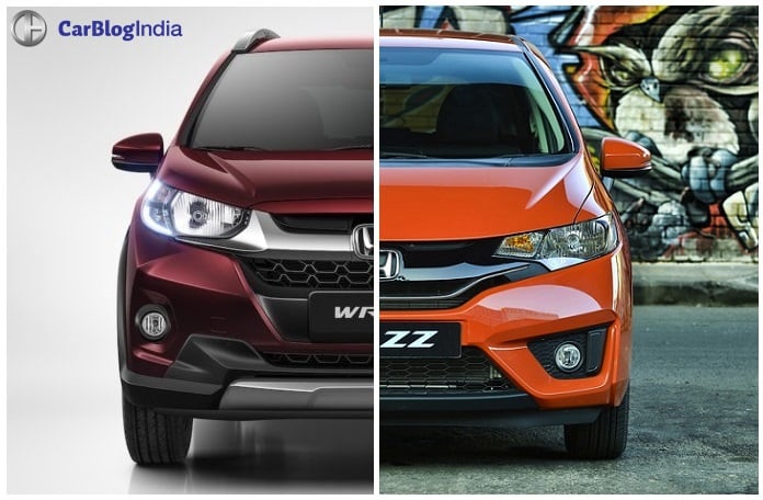 Honda Wrv Vs Jazz Comparison Of Price Specifications Features