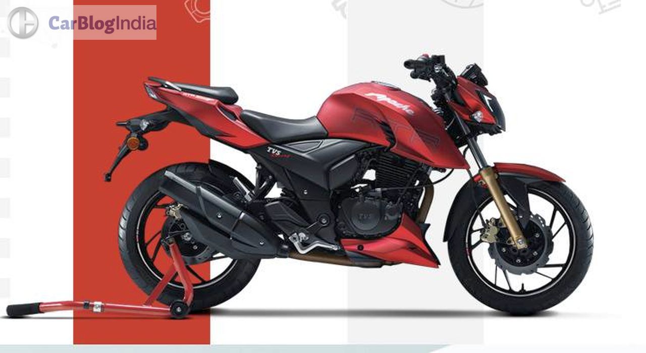 17 Tvs Apache Rtr 0 Price Specifications Mileage Top Speed Images