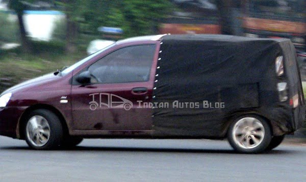 Tata-Indica-XL Spy shot