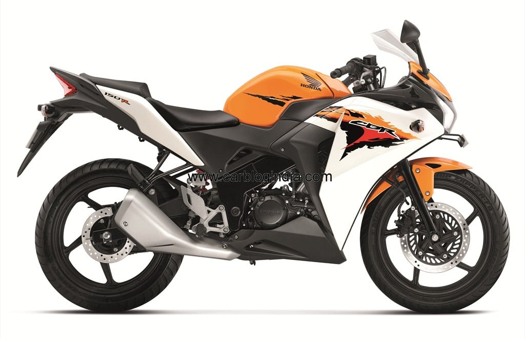 Honda CBR150R Sporty Bike Launched At Auto Expo 2012 Under ...
