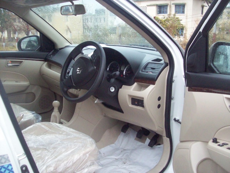 Maruti Suzuki Swift Dzire 2012 New Model Interiors And