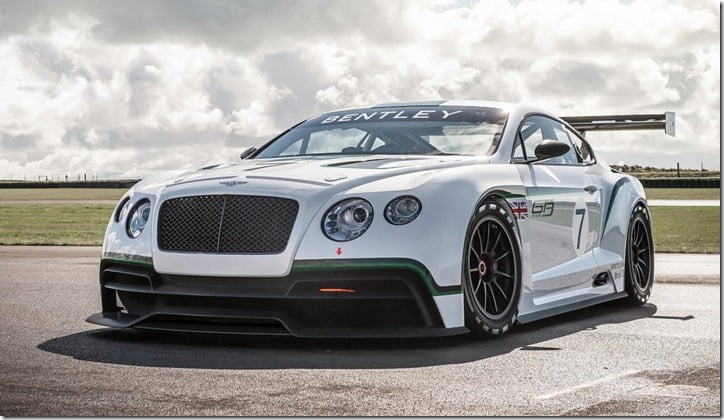 2012 Bentley Continental GT3 Concept front