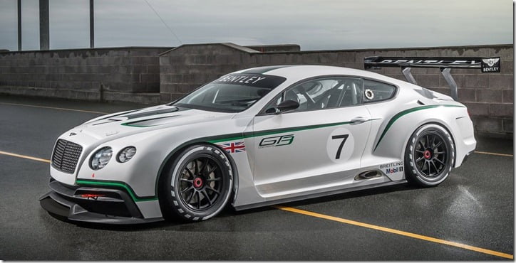 2012 Bentley Continental GT3 Concept side