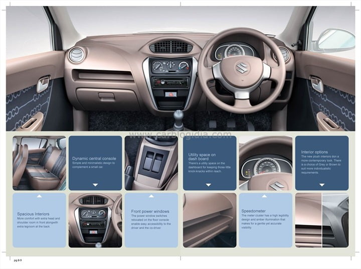 Alto power deals steering model