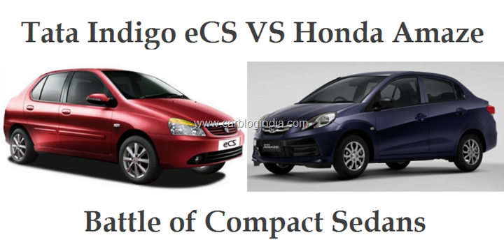 Honda Amaze VS Tata Indigo eCS