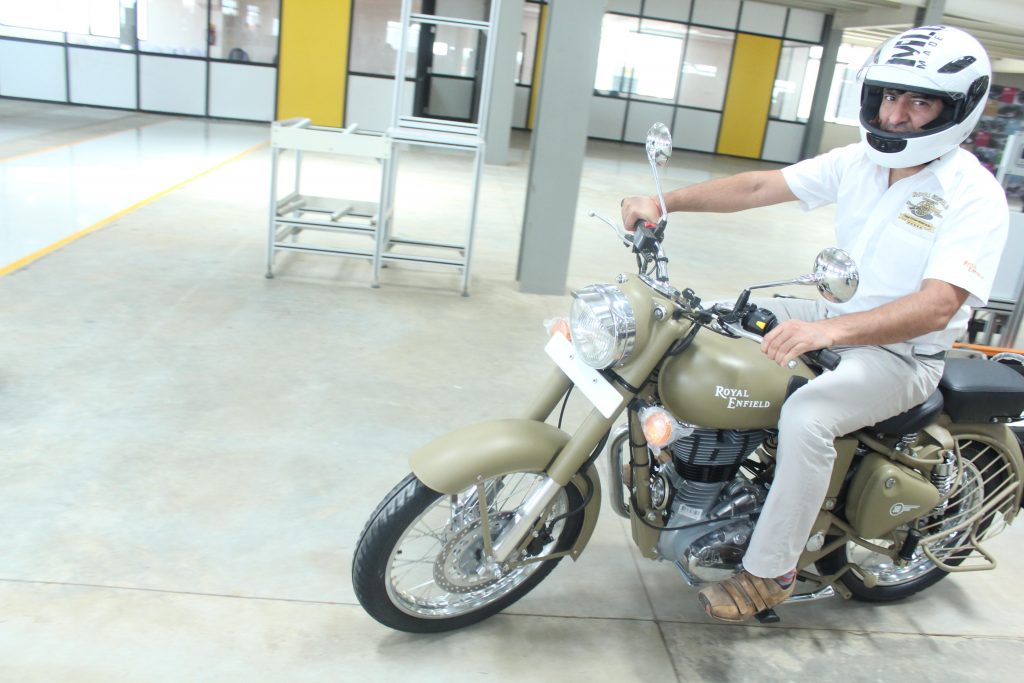 royal enfield company oragadam