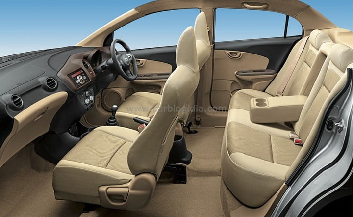 Honda Amaze Interiors