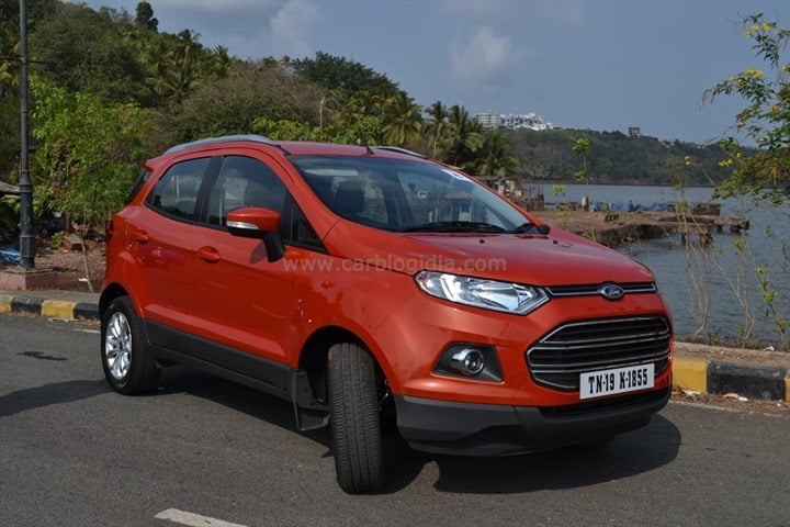 Ford ecosport test drive car accident #2