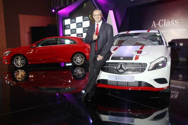 Mercedes benz A class India Launch