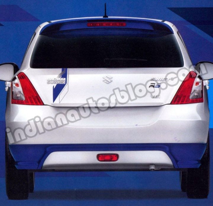 Maruti swift rs rear