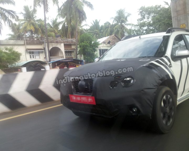 Nissan Terrano Front End Spy Shot