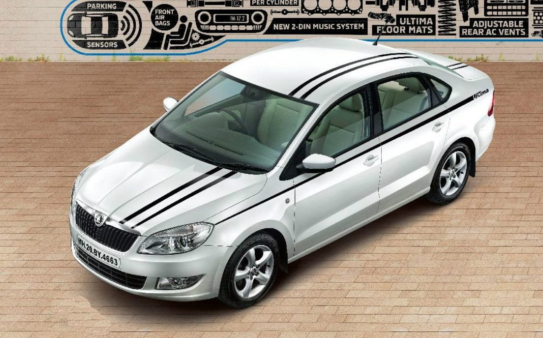 Skoda rapid black edition