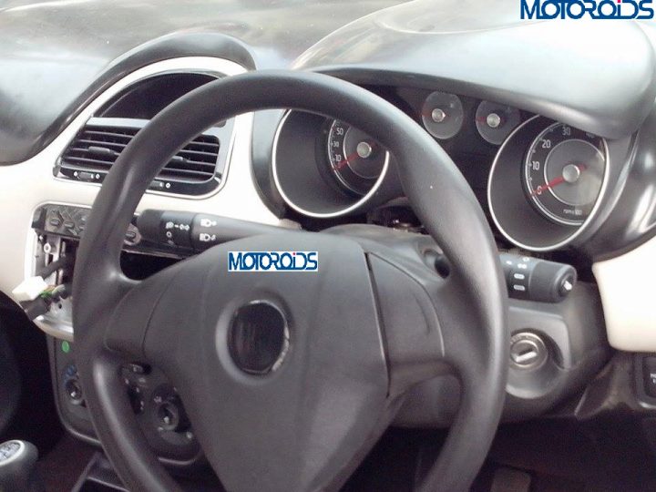 2014 fiat linea base variant spied interior