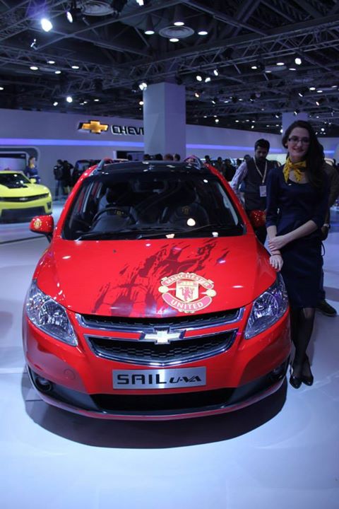 Chevrolet Sail U va Manchester United Special Edition Front