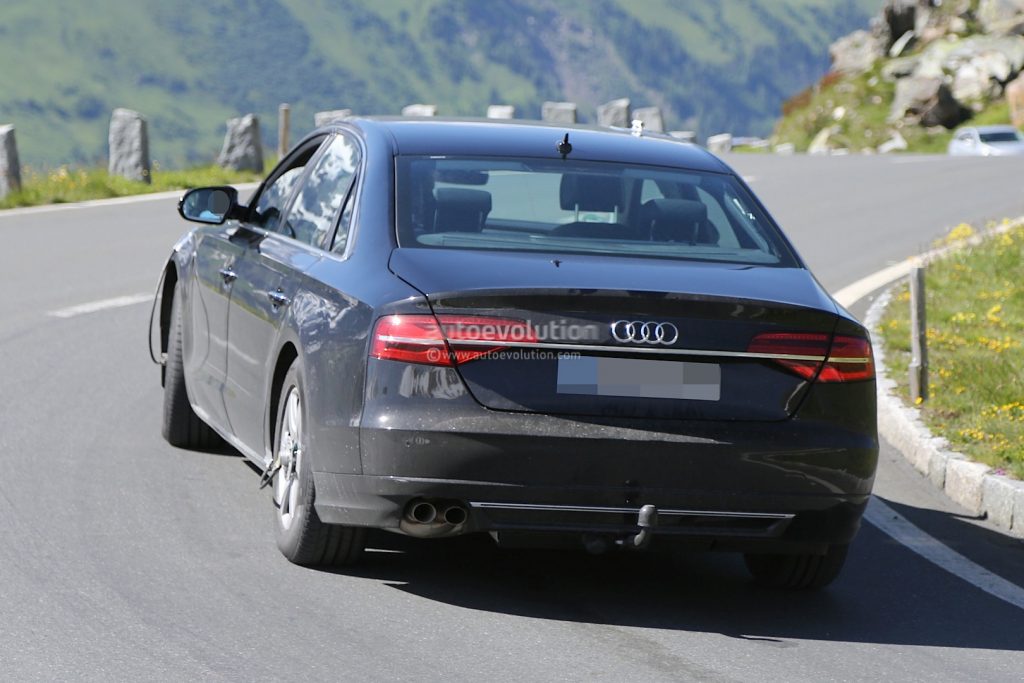 SPIED: Next Generation Audi A8 Test Mule, Expected Debut By 2016-17 ...