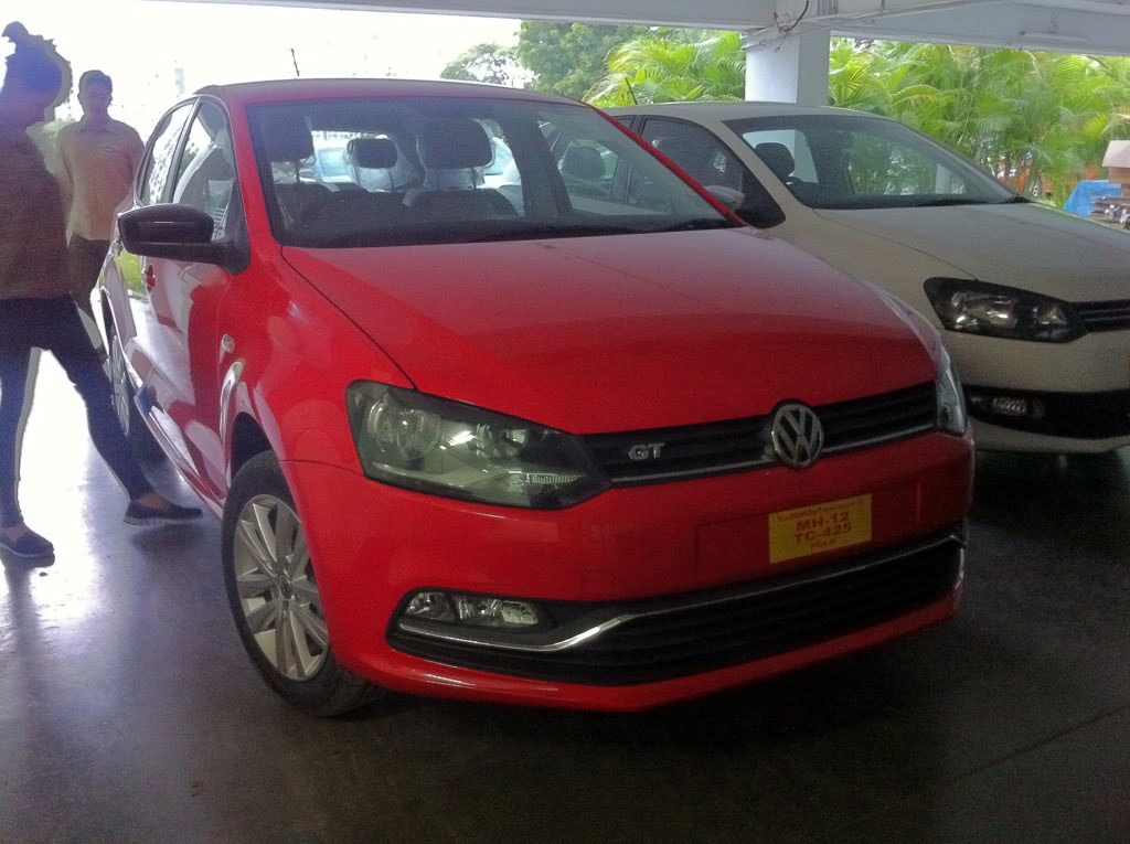 2014 Vw Polo Gt Tsi Facelift Front 1024x765 Carblogindia