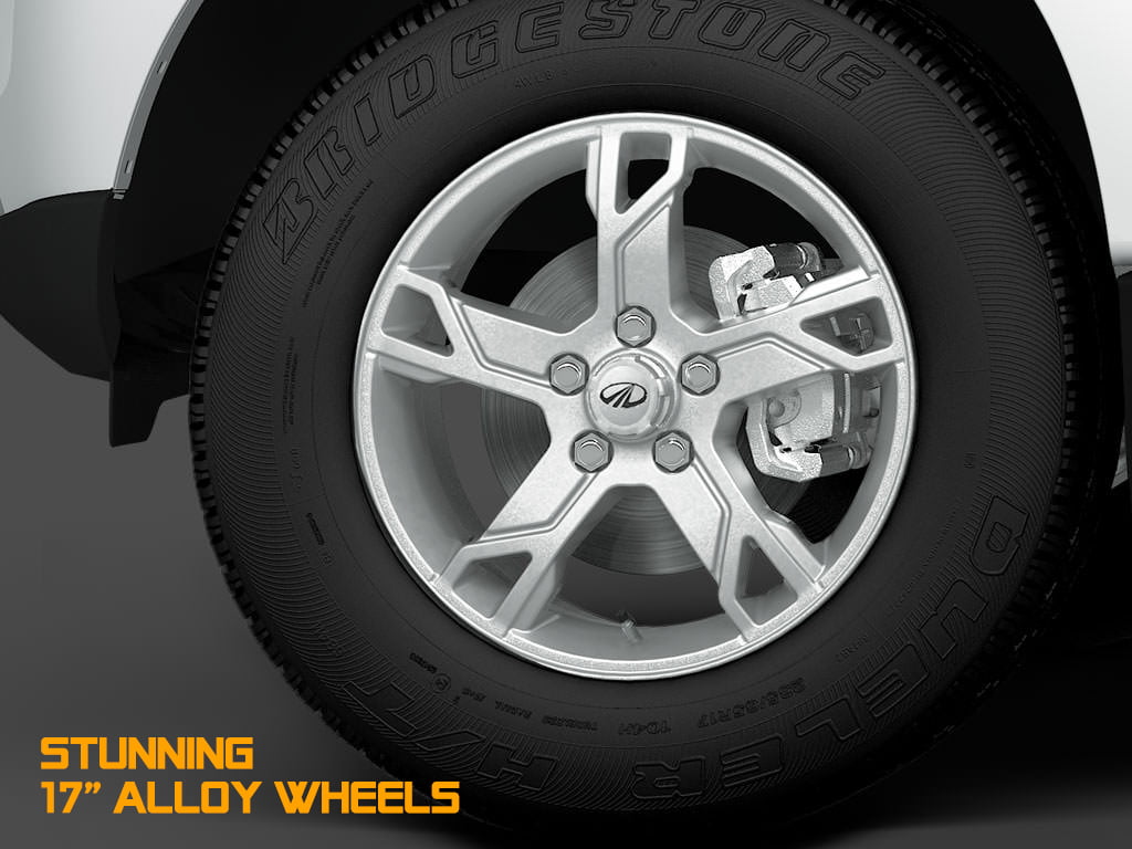 how wheel a car Wheel CarBlogIndia  Scorpio Mahindra Alloy