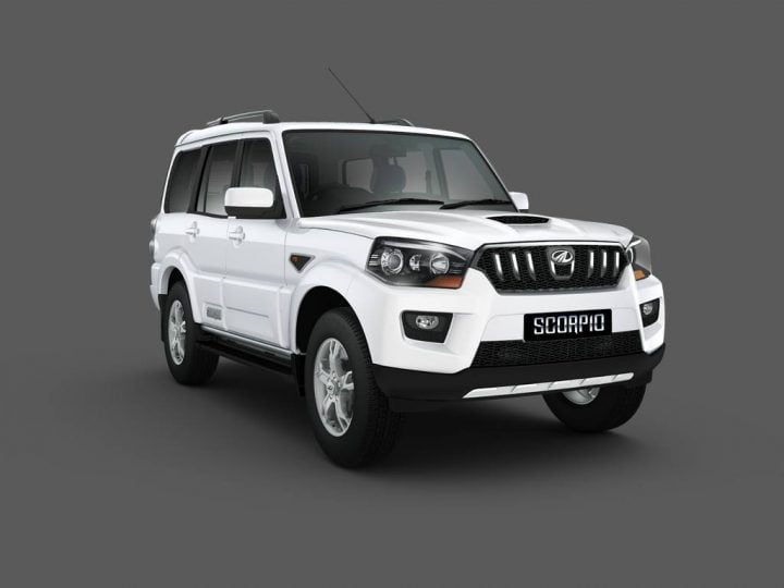 2017 Mahindra Scorpio Facelift 2014 mahindra scorpio studio shot