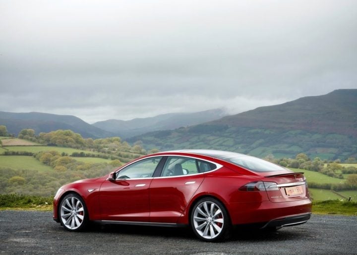 Apple Car Rival Tesla Model S