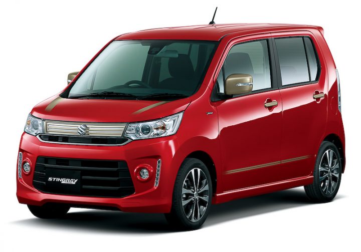 Suzuki wagon r stingray front angle