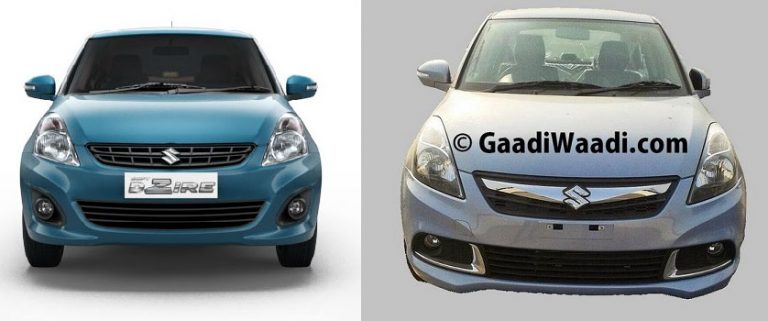 2015 Maruti Swift Dzire Old vs New model » Car Blog India