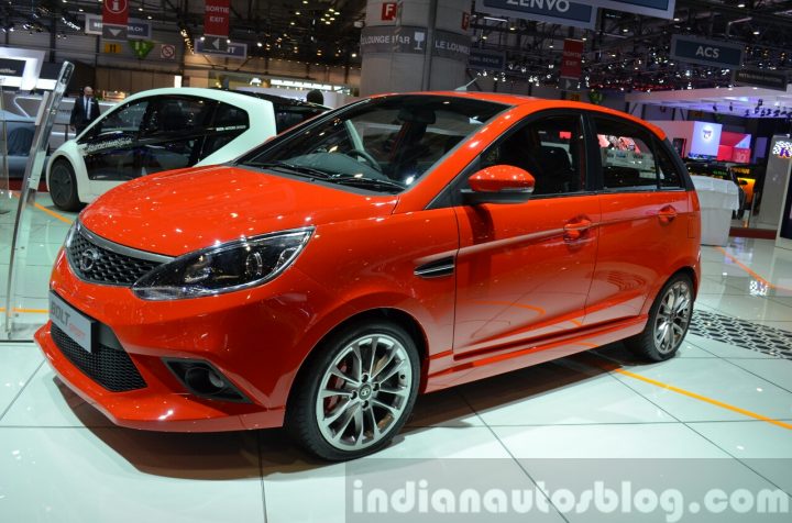 Tata bolt sport front angle red