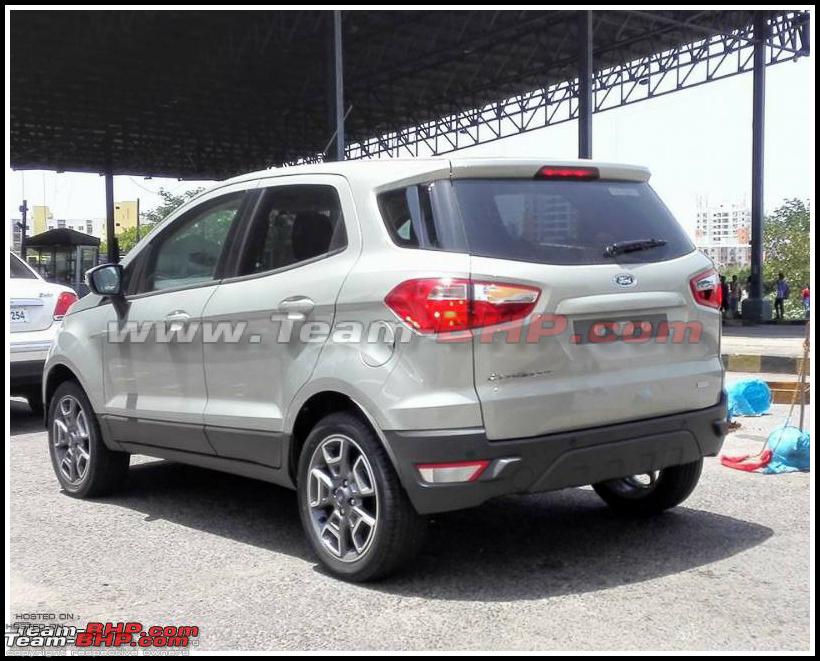Spy pics of ford ecosport in india #5