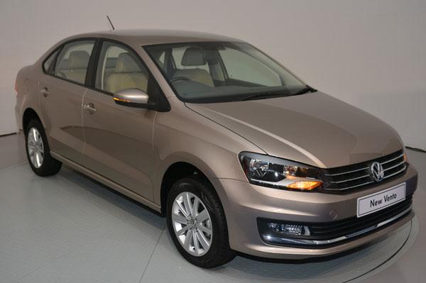 Volkswagen vento 2015 model pics front angle