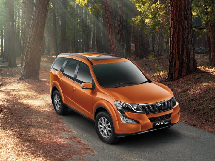 Mahindra xuv500 automatic price images orange front angle