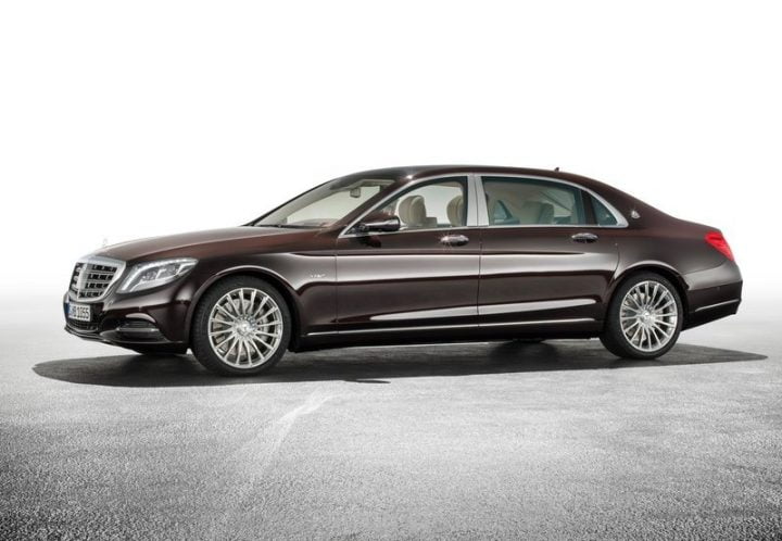 06 mercedes benz maybach s class s600 side