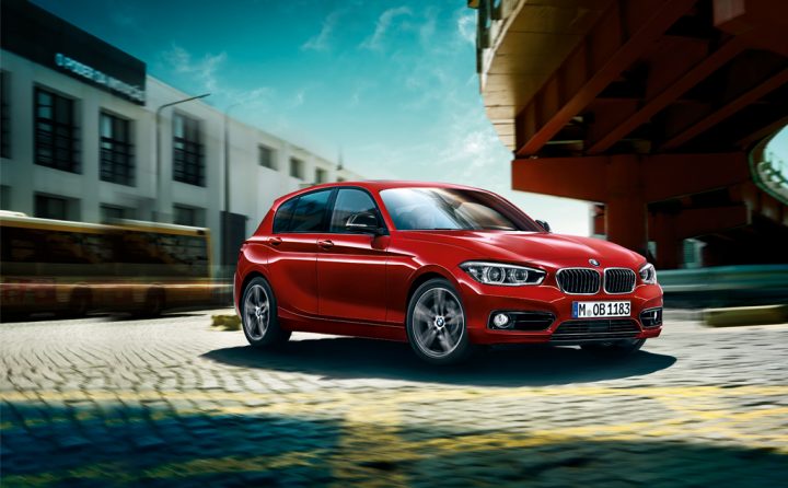 2015 bmw 1 series india front red