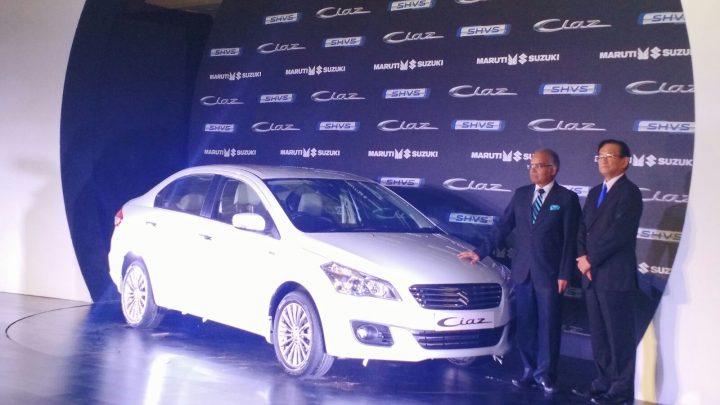 Maruti ciaz shvs hybrid pics 1