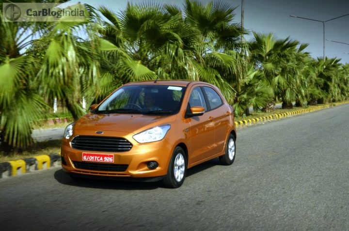 New ford figo front angle motion pics 3