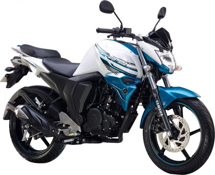 Yamaha fz v20 shark white colour