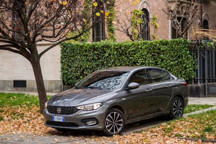Fiat tipo egea new linea official images front side angle