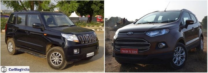 Mahindra Tuv300 Vs Ford Ecosport Comparison with Images Specification Features