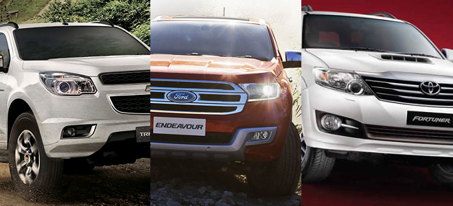 New ford endeavour vs fortuner #5