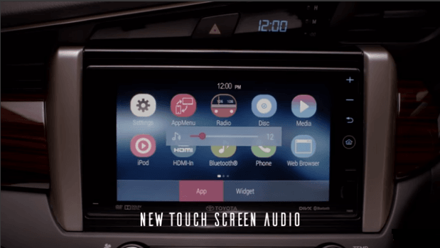 Tata Hexa Vs Toyota Innova Crysta Comparison New model toyota innova touchscreen audio