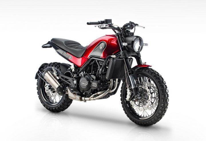 2016 benelli leoncino scrambler official images