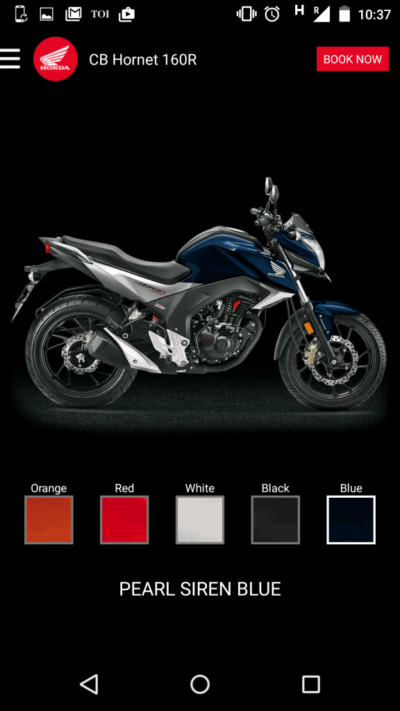 Honda Cb Hornet 160r App For Andriod