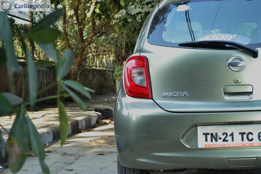 Nissan Micra Cvt Review Photo Rear